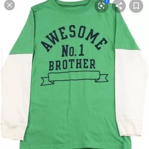 Carter's Green long sleeves tee Green boy boys